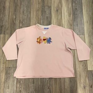 Official Disney Fleece Pooh Sweatshirt! 3xl 28w
